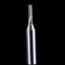 Στερεό καρβίδιο μονής ευθεία μύτη δρομολογητή ενός αυλού για μηχανή κοπής CNC ή μηχανές δρομολογητή