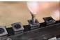 Ελαφρύ τέμνον ελικοειδές σπειροειδές κεφάλι κοπτών για την ξύλινη μηχανή πλανίσματος μηχανών